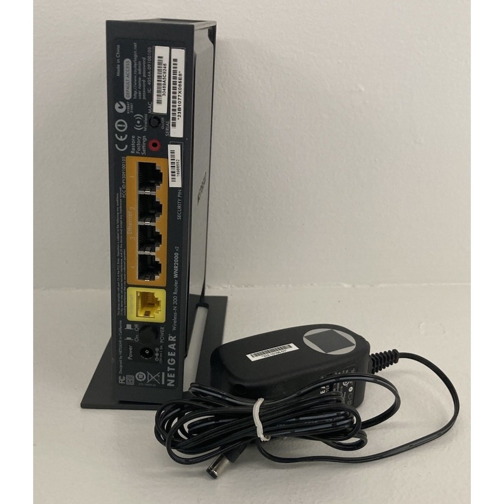 Netgear Wireless N 300 Router with Original Documentation Bundle - Picture 2 of 8